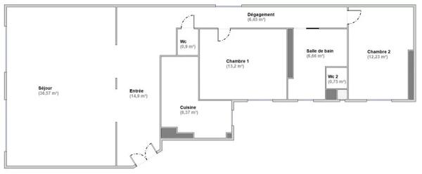 Appartement Paris 17 e - TERNES / VILLARET DE JOYEUSE