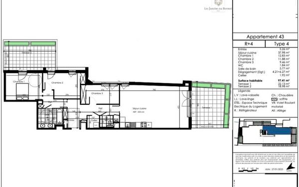 Appartement à vendre    4 pièces •  Arras