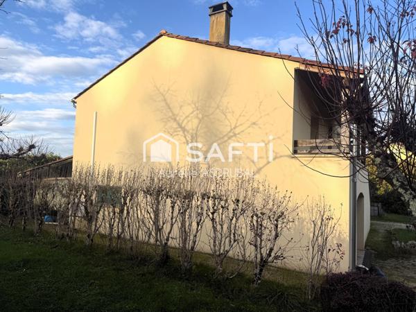 Maison traditionnelle 87 m², garage et jardin