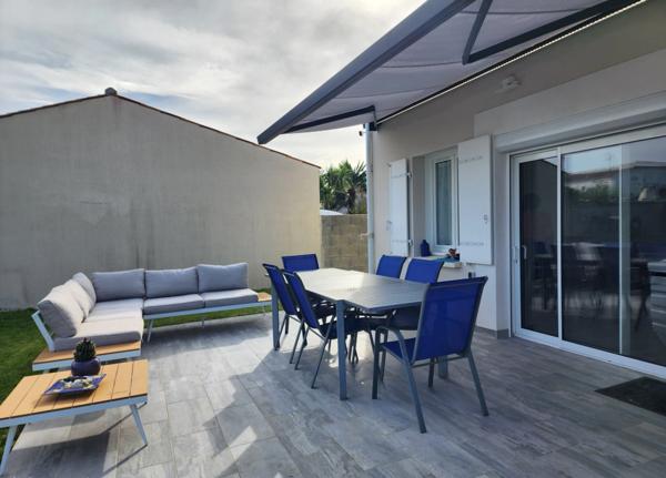 À vendre : Charmante maison de plain-pied 4 pièces – 97 m² habitables + grand garage et abri bois - SAINT PIERRE D'OLERON (17)