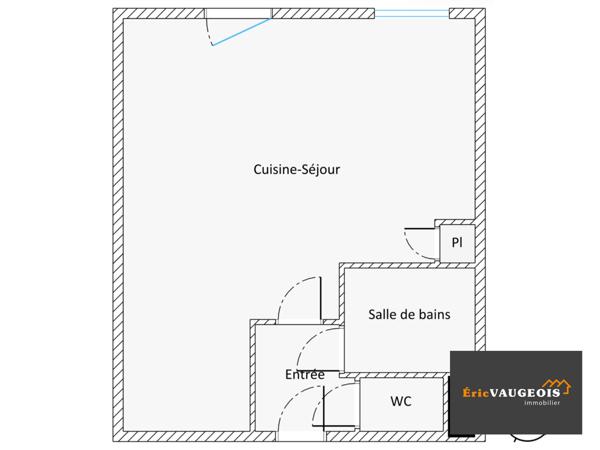La Ferté-sous-Jouarre (77260) Studio 26 m² - centre ville - DPE:C