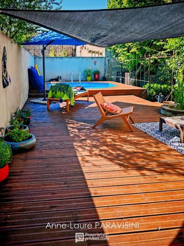 Pennautier Maison familiale : 4 chambres piscine garage et remise aménagée