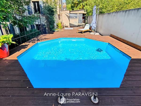 Pennautier Maison familiale : 4 chambres piscine garage et remise aménagée
