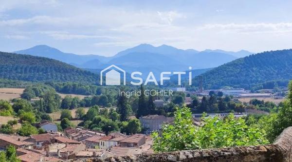 Terrain de 2 150m²-700m² constructible-vue dégagée