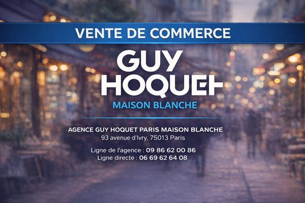 Fonds de commerce 68,85 m2 - Paris 20e