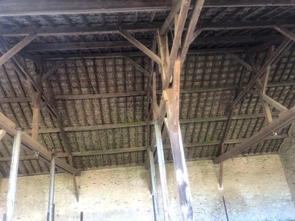 Authentique grange en pierre avec dépendance à réhabiliter - 6470 m² de terrain - Secteur Provins (77)