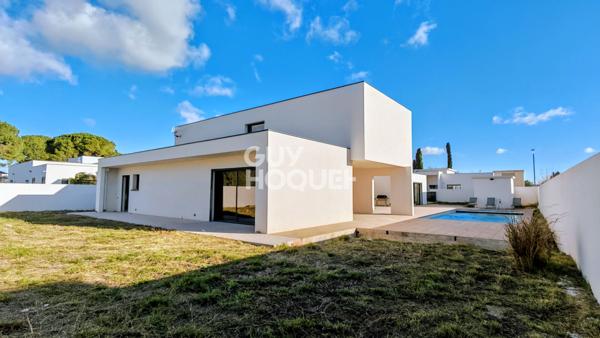 EN EXCLUSIVITE !! Perpignan Parc Ducup - Villa contemporaine de 225 m² - 4 suites - Piscine - Environnement calme et privilégié