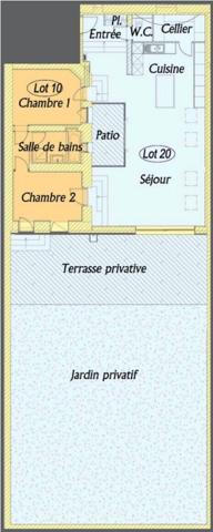 T3 La Madeleine Secteur La Madeleine 95 m²