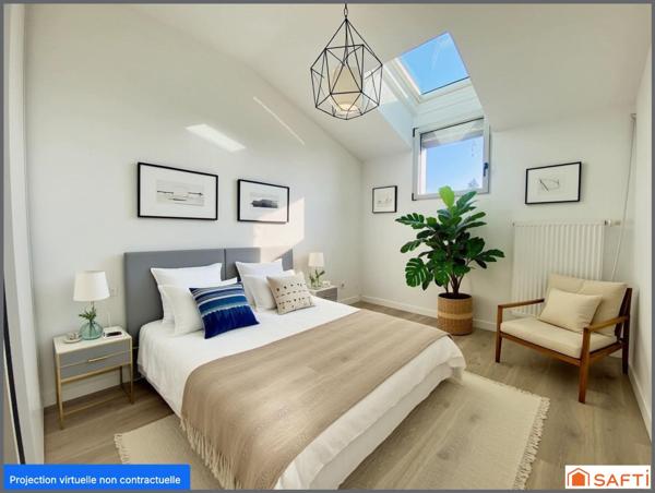 CENTRE DE SAINT MEDARD EN JALLES/  RESIDENCE 2016  / PETITE COPRO /  T3 65M2 DERNIER ETAGE / DPE C / TERRASSE 10M2 / PARKING .