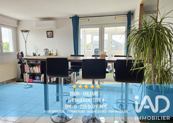 Appartement à vendre 4 pièces 82 m² Dijon