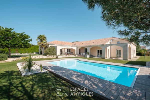 Spacieuse villa familiale avec piscine