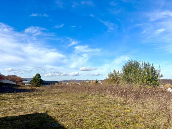 Terrain plat à bâtir en zone artisanale : 20 ares