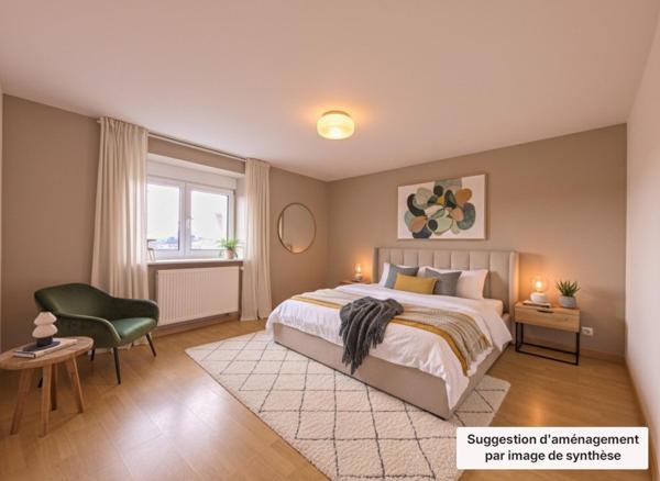 Duplex proche de la gare d'Hettange-Grande avec garage et cave