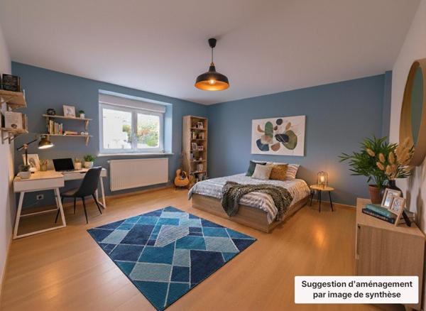 Duplex proche de la gare d'Hettange-Grande avec garage et cave