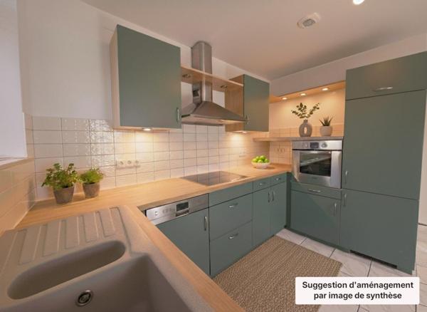 Duplex proche de la gare d'Hettange-Grande avec garage et cave