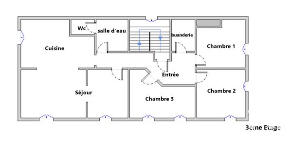 Appartement à vendre 4 pièces 83,93 m² Pau