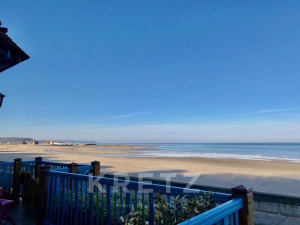 Trouville-sur-Mer – Villa Anglo-normande - Vue mer spectaculaire & accès direct à la plage