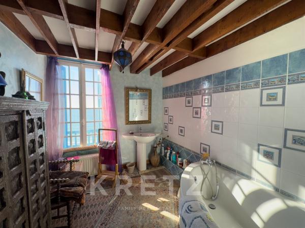 Trouville-sur-Mer – Villa Anglo-normande - Vue mer spectaculaire & accès direct à la plage