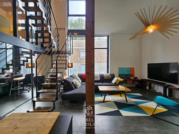 Appartement Loft à vendre 4 pièces ( 3 chambres ) NANTES (44) quartier Chalâtres.