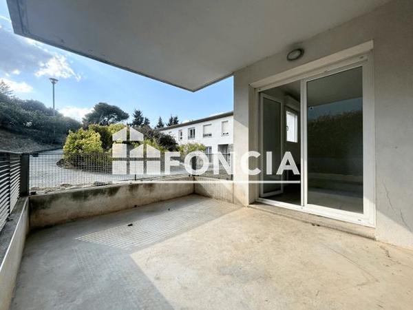 Location Appartement 2 pièces 35.04 m² - DOMAINE DE NORE 2 ET 4 CHEMIN DU VIEUX CANAL RDC - Porte F06 Carcassonne 11000