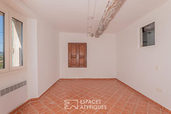 Maison de village de caractère à Mougins avec vue mer imprenable