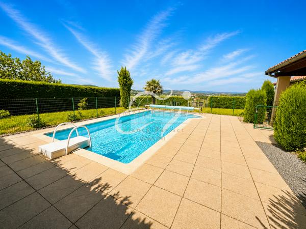 VENTE 69890 LA TOUR DE SALVAGNY MAISON 175 m2 carrez et 200 m2 utiles sur 1500 m2 DE TERRAIN, piscine