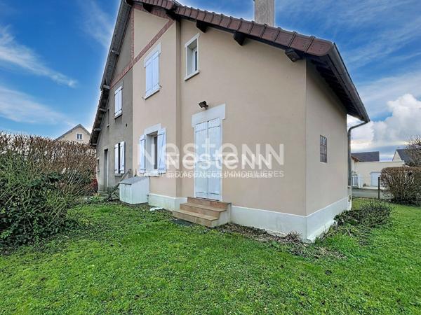 Maison avec jardin secteur Gare de Dreux, 2 chambres, proche écoles, commodités