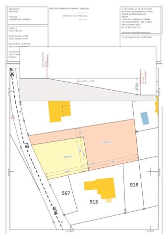 En lisière de forêt 654 m² !