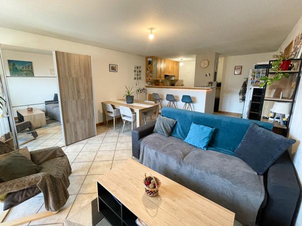 Grand T3 avec balcons et vue Mont-Blanc