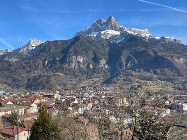 Grand T3 avec balcons et vue Mont-Blanc