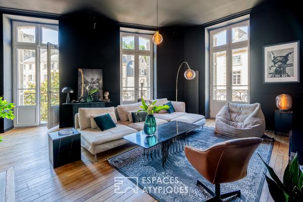 Haussmannien réinventé: une rénovation d’exception en coeur de ville