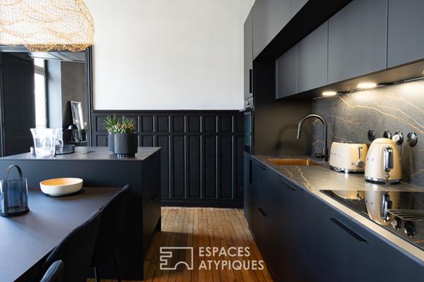 Haussmannien réinventé: une rénovation d’exception en coeur de ville