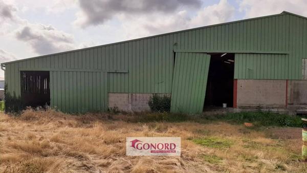 Hangar agricole pour panneaux photovoltaïques