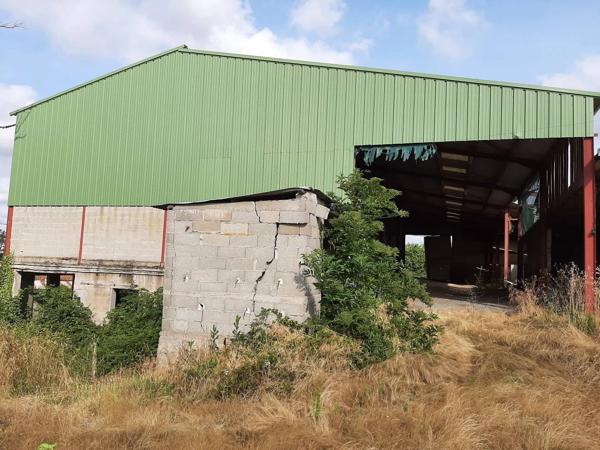 Hangar agricole pour panneaux photovoltaïques