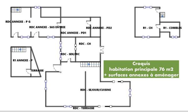 Vente / Maison avec dépendance
