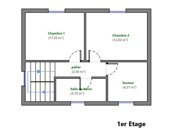 Maison familiale meulière 4/5 chambres