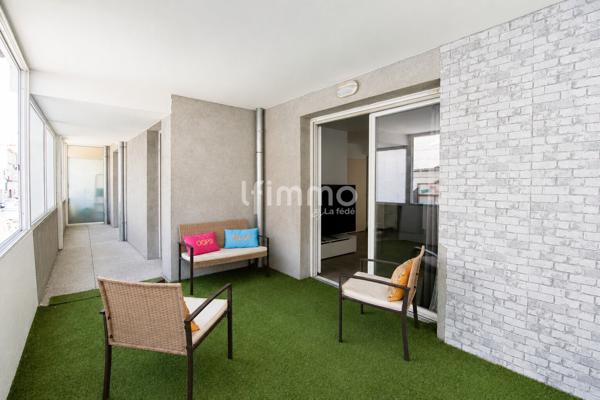 T3 de 61 m² avec loggia fermée de 35 m² – La Blancarde