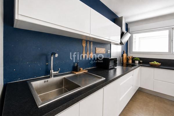 T3 de 61 m² avec loggia fermée de 35 m² – La Blancarde
