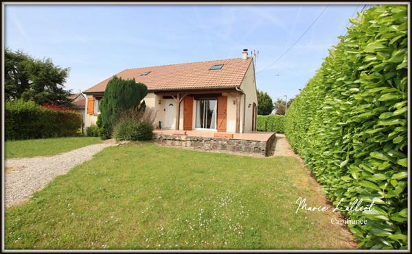 Maison à vendre 6 pièces DADONVILLE (45), sous sol, 4 chambres, vie de plain pied, Terrain clos, commerces de proximité, poêle a granulés.