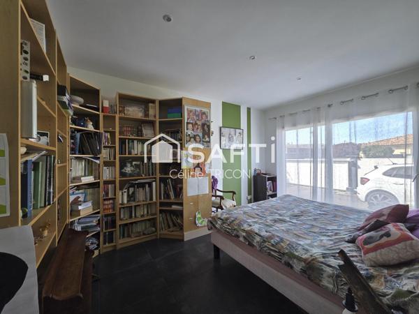 Ludon – Maison 169m², 5 ch, piscine, garage, sans vis-à-vis