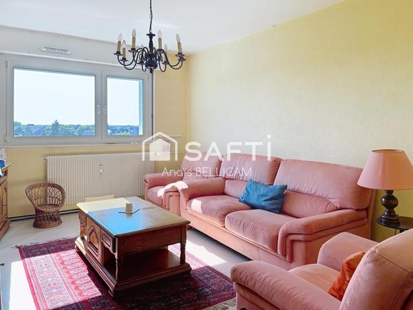 Superbe Appartement 3 pièces de 68 m² avec balcon