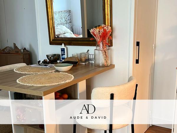 Appartement 2 pièces - 39 m² Exclusivité efficity