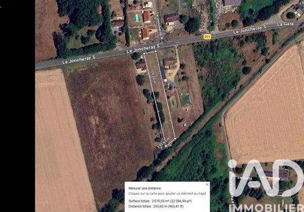 Terrain à vendre 2 235 m² La Bruère-sur-Loir