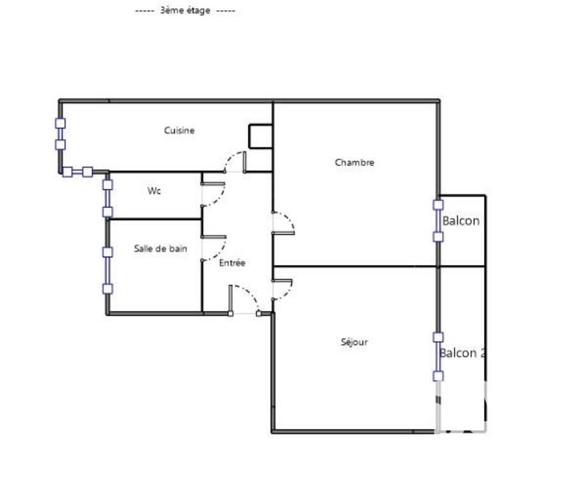 Appartement à vendre 2 pièces 36,56 m² Saint-Mandé