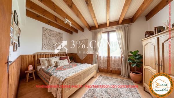 Maison
                                                                                                                                                                                                                                                                                                                        5 pièce(s)                                                                                                                                                                                                          4 chambre(s)                                                                                                                                                                                                          106  m²