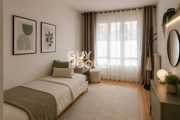 Duplex 3 pièces en rez-de-jardin à vendre à Puteaux centre ville - Exclusivité Guy Hoquet