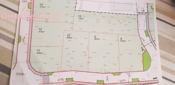 Terrain à vendre de 587 m²
