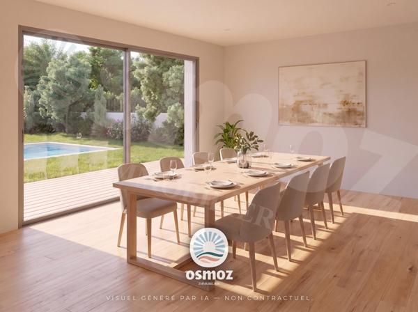 Maison contemporaine neuve avec piscine aux portes de l'hyper-centre !