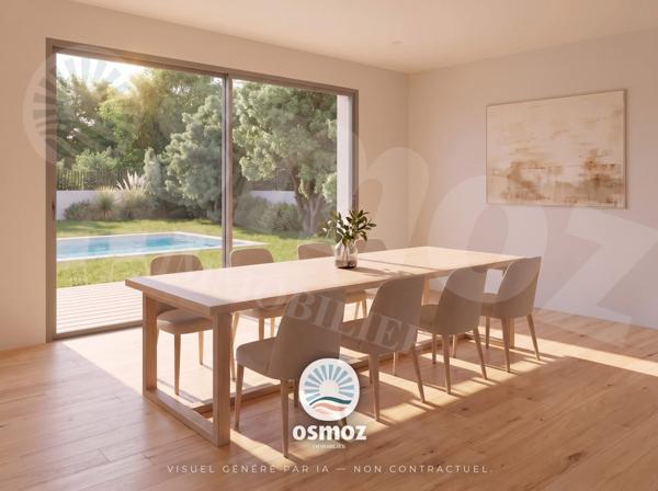 Maison contemporaine neuve avec piscine aux portes de l'hyper-centre !