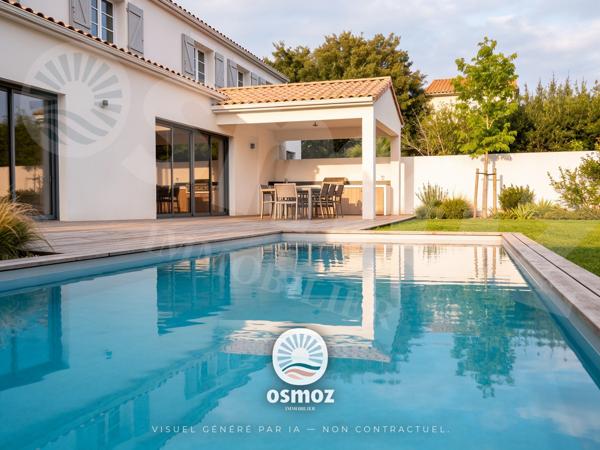 Maison contemporaine neuve avec piscine aux portes de l'hyper-centre !